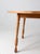 Wood Vintage Farmhouse Dining Table With Leaf Extension For Sale - Image 7 of 18