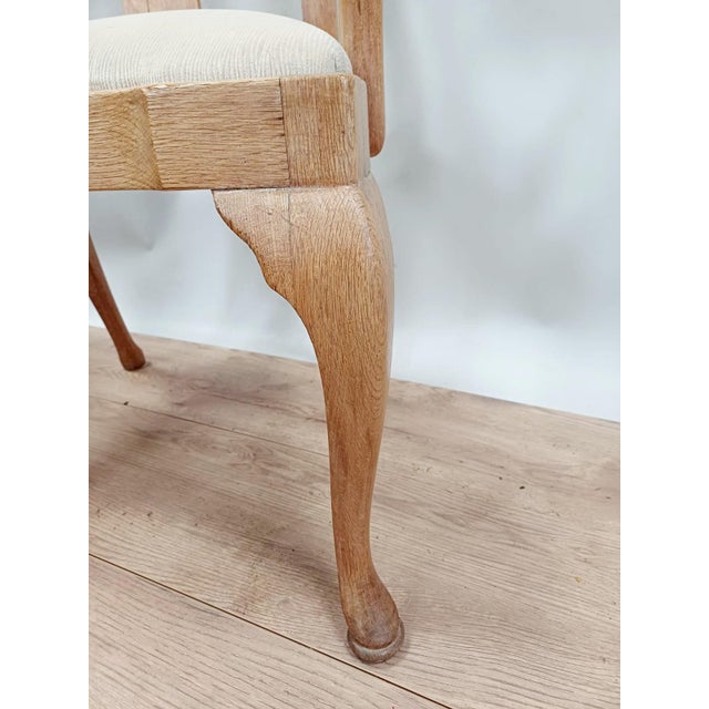 Antique Oak Armchair, 1700s For Sale - Image 5 of 7