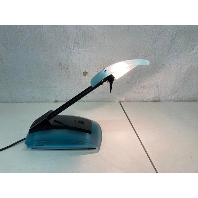 Adjustable Halogen Table Lamp from Av Mazzega, 1990s For Sale - Image 4 of 12