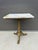 Antique French Bistro Table with Marble Top and Cast Iron Pedestal Base, 1900s For Sale - Image 12 of 12