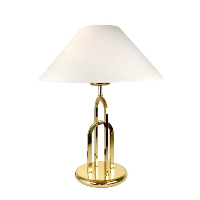 Vintage Brass Regency Table Light, 1970s For Sale - Image 12 of 12