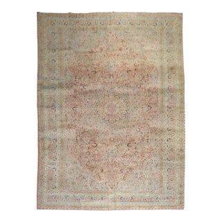 Antique Zabihi Collection Persian Meshed Carpet For Sale