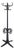 Antique Bentwood Coat Rack and Umbrella Stand, 1890s For Sale