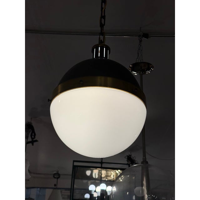 Thomas O’Brien for Visual Comfort Hicks Globe Pendant Light For Sale - Image 11 of 12