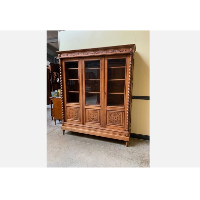 Antique Neo-Renaissance Bookcase,, 1880 For Sale - Image 12 of 12