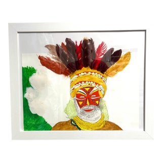 Cannibal # 20 Contemporary Watercolor Painting For Sale