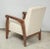 Bespoke Cerused Oak Lounge Chairs in the French 40s Manner - a Pair For Sale - Image 9 of 11
