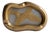 Organic Brass Vide-Poche by David Marshall, 1980s For Sale