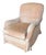Nancy Corzine 2120 Chattingham Lounge Cut Velvet Roll Arm Club Chair For Sale