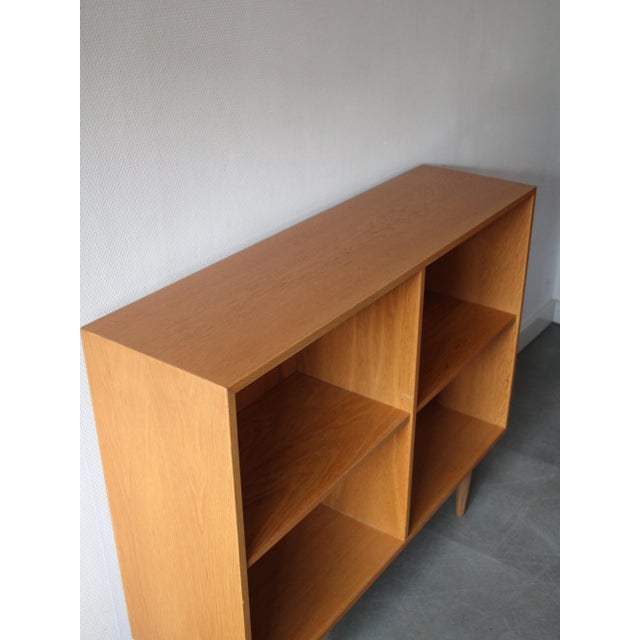Vintage Danish Bookcase in Oak, 1960s For Sale - Image 6 of 9