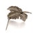 Metal 1990s Tiffany & Co Estate Leaf Brooch Pin Sterling Silver For Sale - Image 7 of 12