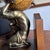 Mid 20th Century 20th Century MCM Brass Hercules and Globe Bookends For Sale - Image 5 of 12