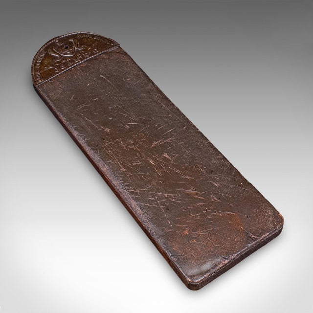 Antique Chef's Knife Board, Scottish, Leather, Sharpener, Kitchen, Victorian For Sale - Image 4 of 9
