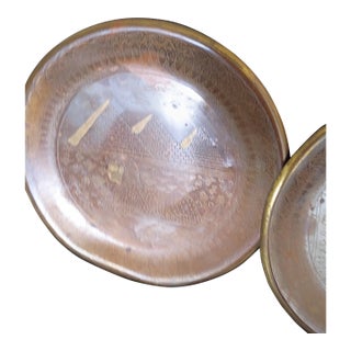 Set of 3 Vintage Egy Tian 9.5 " Wall Plates For Sale