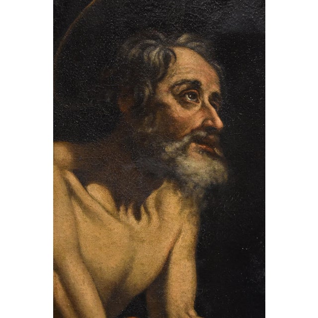 Hendrick de Somer / Enrico Fiammingo, Saint Jerome, 1630, Oil on Canvas For Sale - Image 14 of 18