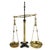 Metal English Shop Scales in Brass and Cast Iron, 20th Century For Sale - Image 7 of 7