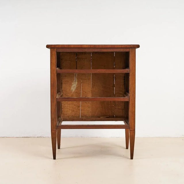 Brown Louis XVI Inlaid Cabinet For Sale - Image 8 of 10