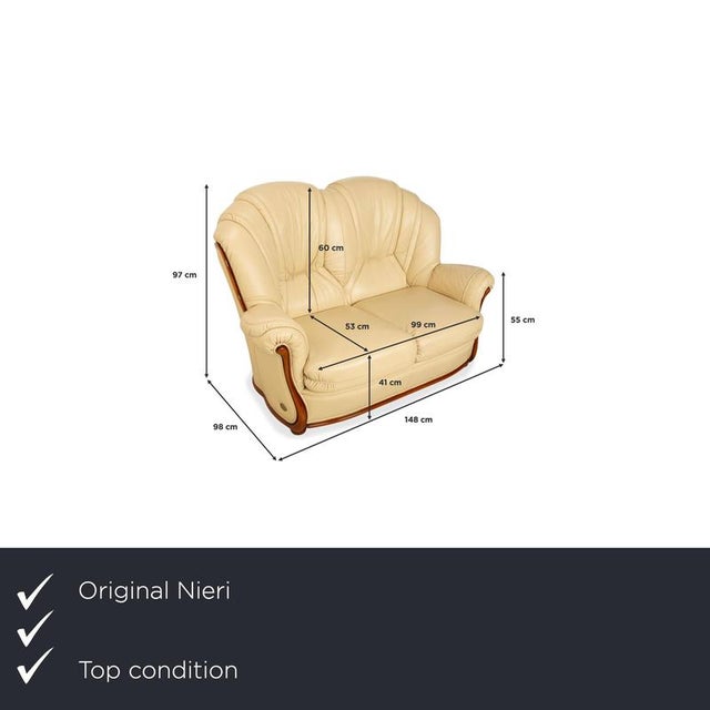 This two-seater is the compact answer to its larger counterpart, bringing the charming Italian Nieri style to smaller...