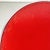 Modern Italian Round Coffee Table in Red Metal, 1980s For Sale - Image 6 of 13