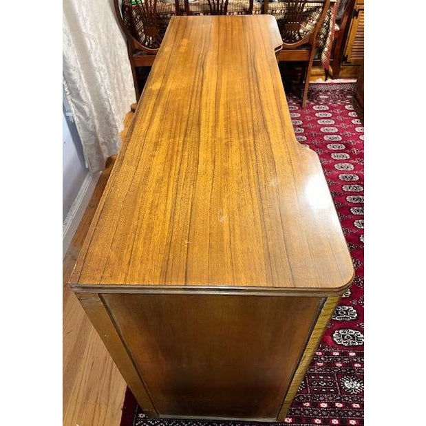 1920s Set of Two Exotic Wood, American Art Deco Cabinets/Dressers For Sale - Image 11 of 13