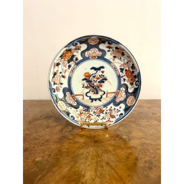 Antique Japanese Imari Plates, 1850, Set of 2 For Sale - Image 3 of 7