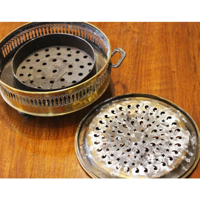 French Brass Plate Foot Warmer For Sale - Image 4 of 7