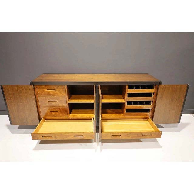 Dunbar Furniture Edward Wormley for Dunbar Sideboard, Rare Model For Sale - Image 4 of 11