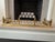 Late 20th Century Neoclassical Style Brass Antique Fender For Sale - Image 5 of 12