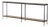 Century Furniture Monterey Console Table - Light For Sale