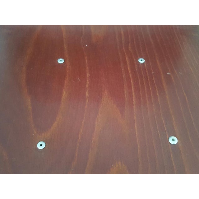 Dining Chairs in Black Metal and Pagwood from Pagholz Flötotto, 1960s, Set of 4 For Sale - Image 9 of 17