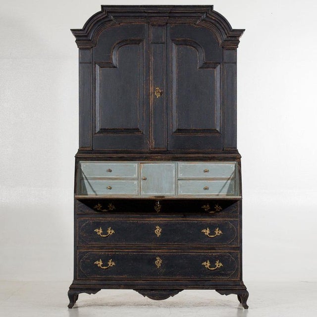18th Century Scandinavian Bureau For Sale - Image 12 of 12