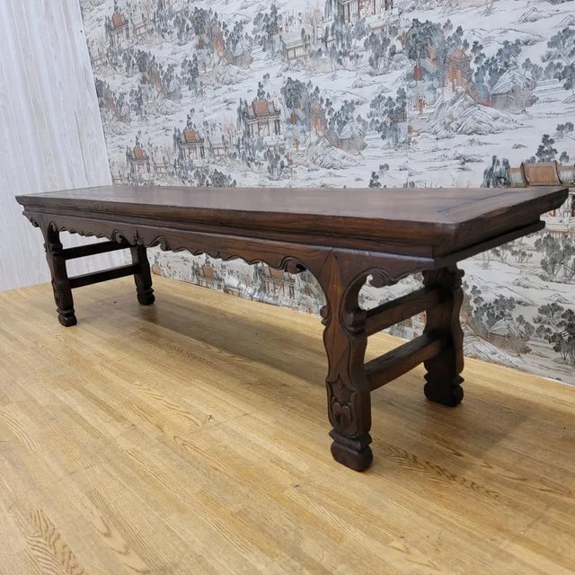 Antique Shanxi Province Bench For Sale - Image 9 of 12