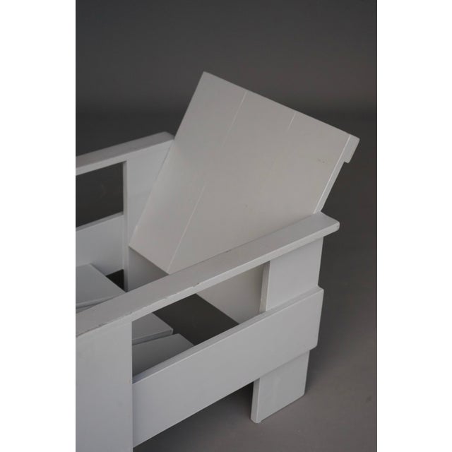 Wood Plywood Crate Chair attributed to Gerrit Rietveld, 1970s For Sale - Image 7 of 10