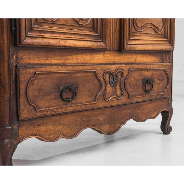 1780s French Provincial Armoire For Sale - Image 9 of 11