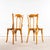 1950s Vintage Hoop Back Bentwood Dining Chairs, 1950s, Set of 2 For Sale - Image 5 of 12