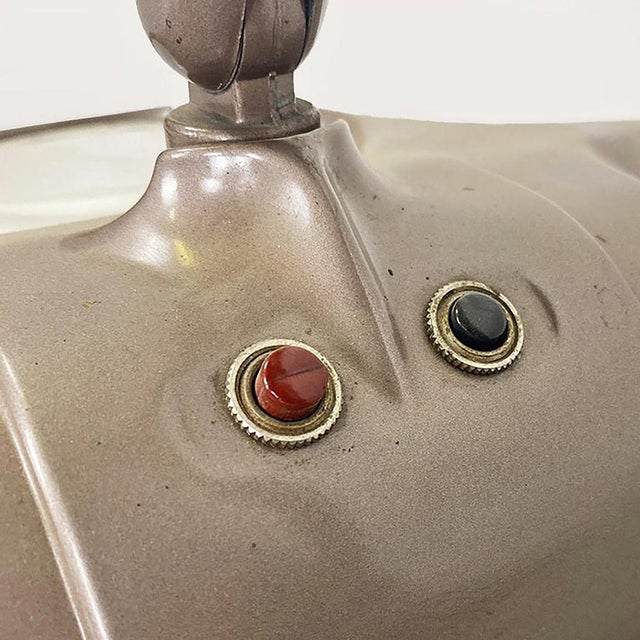 American M270 Adjustable Lamp with Magnifying Glass from Dazor Floating Fixture, 1960s For Sale - Image 11 of 16