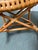 In the Style of McGuire Lattice Leather Strip Safari Chair For Sale - Image 9 of 12