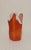Red Mid 20th Century Japanese Cased Art Glass Handkerchief Vase - Attributed to Kreiss For Sale - Image 8 of 8