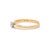 Contemporary Tiffany & Co. 18ct Rose Gold & Platinum Harmony Diamond Ring 0.26ct 2.8g, Size 5.75 For Sale - Image 3 of 9