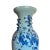 Late 19th Century Chinese Blue & White Porcelain Baluster Form Vase For Sale In Austin - Image 6 of 17