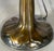 Antique Handel Reverse Painted Glass Floral Boudoir Table Lamp For Sale - Image 12 of 15