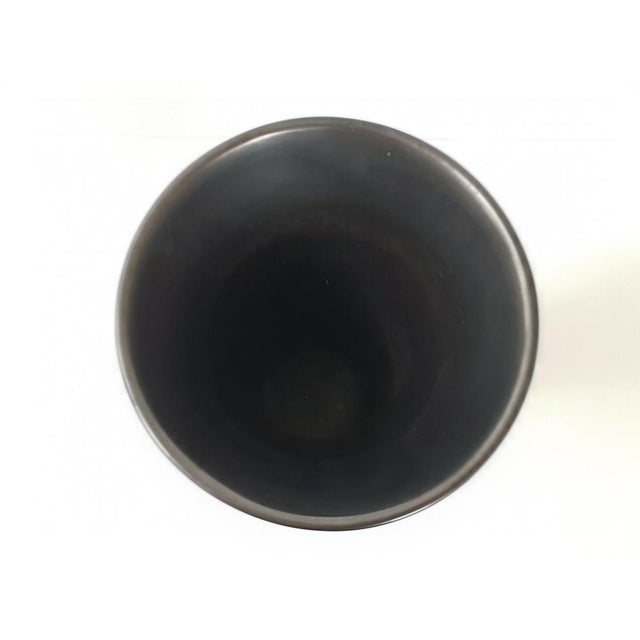 1960s Vintage Ceramic Diabolo Vase by Jean Varoqueaux, 1960s For Sale - Image 5 of 7