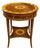 Maitland Smith Marquetry Inlaid Occasional Round Side Table For Sale