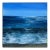 Zuma Beach, Ca, 6x6 Inch Miniature Oil Painting by Jessica Fairley For Sale