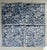Late 20th Century Set of 4 Laura Ashley Home Blue & White Reversible Cotton Placemats & Napkins For Sale - Image 15 of 18