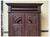 Brown Antique Breton Cabinet in Wood, 1880 For Sale - Image 8 of 10