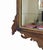 Wood Antique Georgian Revival Walnut and Gilt Fret Cut Overmantle Wall Mirror, 1920s For Sale - Image 7 of 10