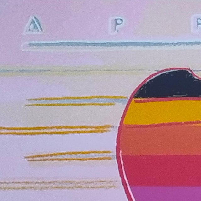 Mid-Century Modern Andy Warhol, Apple Macintosh, 1980s, Lithograph For Sale - Image 3 of 11