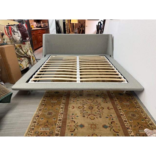 Contemporary European King Blu Dot Nook Platform Bed Frame For Sale - Image 3 of 13