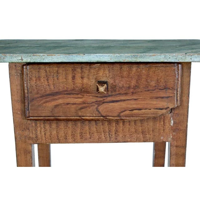 Wood Traditional Painted Swedish Side Tables, Set of 2 For Sale - Image 7 of 10